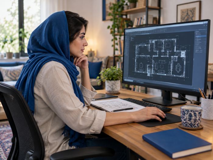 برای یادگیری AutoCAD از صفر چه مسیری را طی کنیم؟ برنامه تمرین مبتدی‌ها